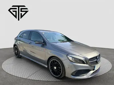 Used Mercedes A200 AMG line 136 HP (100 kW) 2017 Grey Hatchback