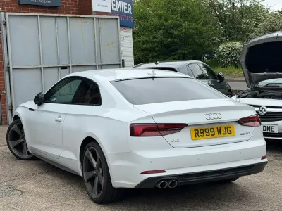 Używany Audi A5 Black Edition 2019 Biały Coupe