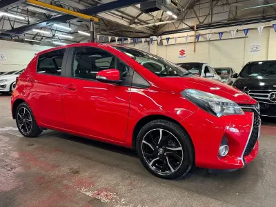 Used Toyota Yaris Design 2016 Red Hatchback
