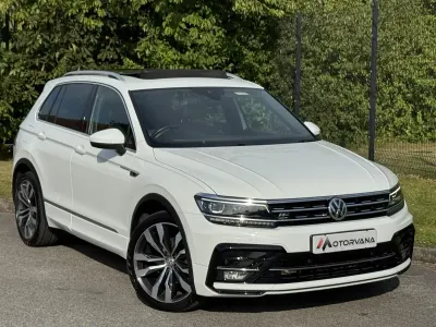 Used VW Tiguan R-line 150 HP (110 kW) 2018 White SUV