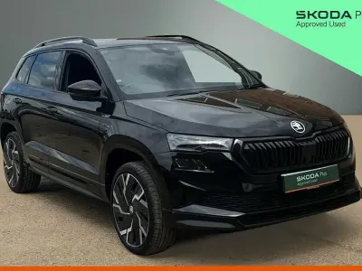 Used Skoda Karoq SportLine 110 HP (80 kW) 2024 Black magic pearl effect SUV