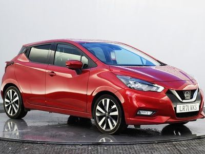 Used Nissan Micra Tekna 92 HP (67 kW) 2021 Red Hatchback