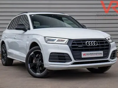 Used Audi Q5 Black Edition 190 HP (139 kW) 2019 White SUV