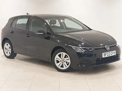 Used VW Golf VIII Life 130 HP (95 kW) 2022 Black Hatchback