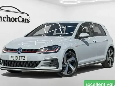 Used VW Golf VII GTI 230 HP (169 kW) 2018 Silver Hatchback