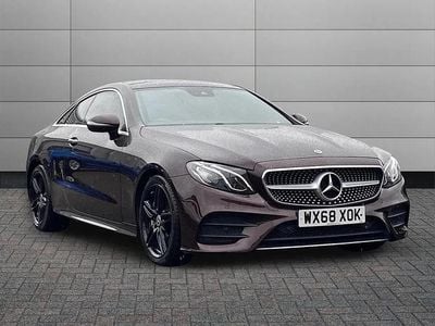 Used Mercedes E300 AMG Line Premium 245 HP (180 kW) 2018 Red Coupe