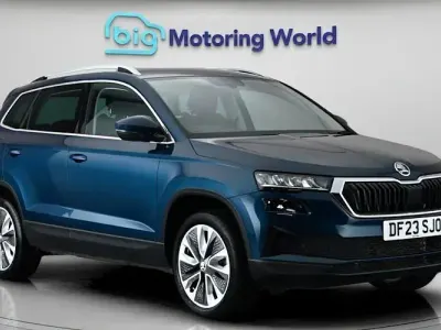 Used Skoda Karoq SE L 150 HP (110 kW) 2023 Blue SUV