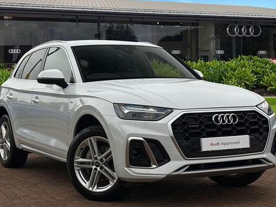 White Used 2024 Audi Q5 S-Line SUV | £33,980 (Good price)