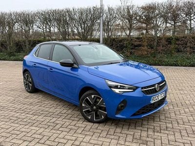 Used Vauxhall Corsa-e Elite 100 kW (136 HP) 2020 Blue Hatchback