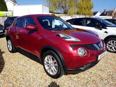 Used Nissan Juke Acenta 110 HP (80 kW) 2017 Red SUV