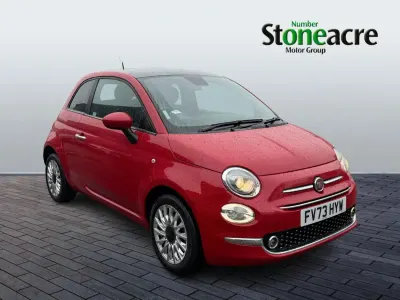 Używany Fiat 500 70 KM (51 kW) 2023 Czerwony Hatchback