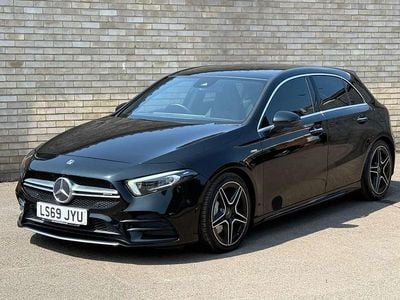 Black Used 2019 Mercedes A35 AMG Premium Plus Hatchback | £23,795 (Fair price)