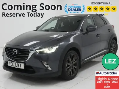 Usado Mazda CX-3 Inclusive 150 HP (110 kW) 2017 Cinzento SUV