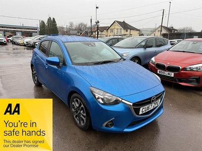 Blue Used 2017 Mazda 2 Edition Hatchback | £5,995 (Fair price)