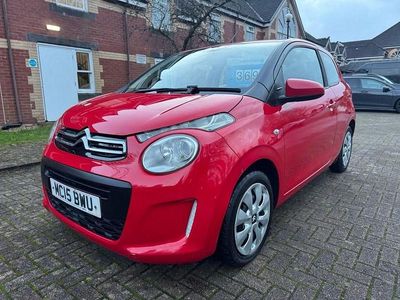 Used Citroën C1 Feel 68 HP (50 kW) 2015 Red Hatchback