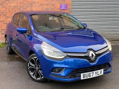 Used Renault Clio Dynamique 120 HP (88 kW) 2017 Blue Hatchback