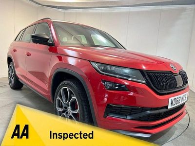 Red Used 2019 Skoda Kodiaq vRS SUV | £21,980 (A bit pricey)