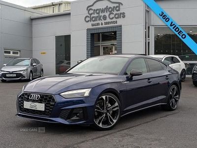Used Audi A5 Advanced 190 HP (139 kW) 2021 Blue Coupe