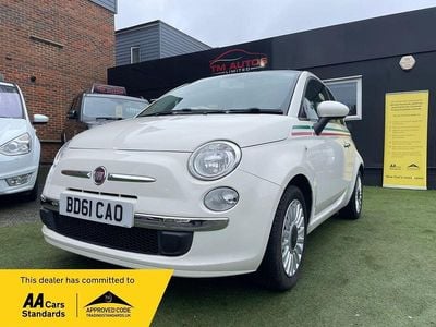White Used 2011 Fiat 500 Lounge Hatchback | £2,795 (Fair price)