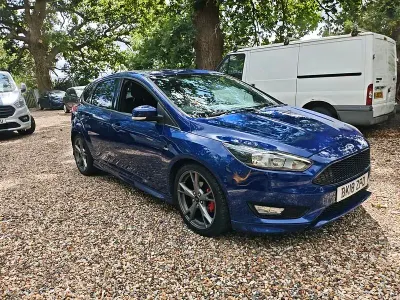 Used Ford Focus ST-Line X 2018 Blue Hatchback