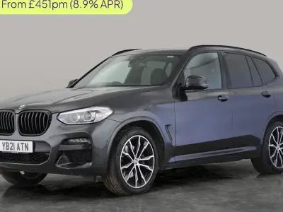 Used BMW X3 M Sport 286 HP (210 kW) 2021 Grey SUV