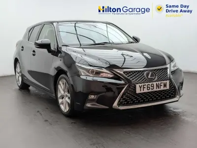 Used Lexus CT200h 2020 Black Hatchback