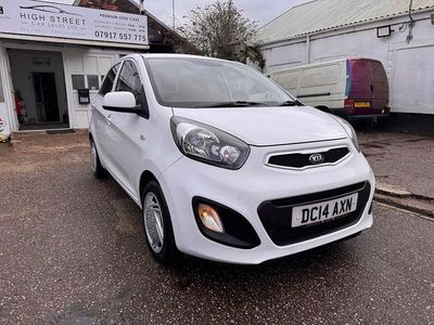 Used Kia Picanto 68 HP (50 kW) 2014 White Hatchback