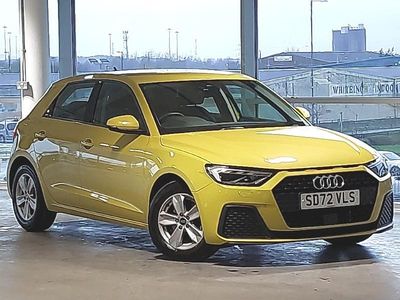 Yellow Used 2022 Audi A1 Design Hatchback | £16,498 (Fair price)
