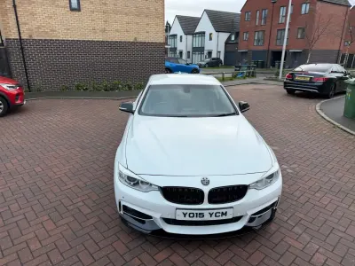 Usado BMW 420 Sport Line 2015 Blanco Coupe
