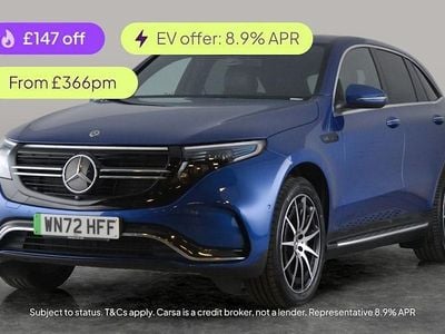 Blue Used 2022 Mercedes EQC400 AMG line SUV | £23,163 (Super price)