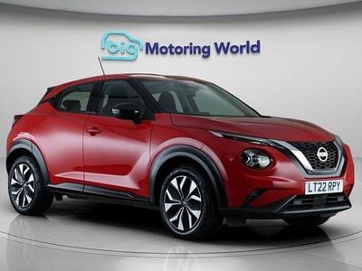 Used Nissan Juke Acenta 114 HP (83 kW) 2022 Red SUV