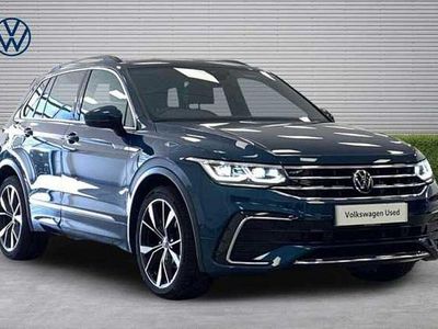 Used VW Tiguan R-line 150 HP (110 kW) 2022 Blue SUV
