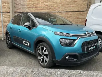 Used Citroën C3 PureTech 83 HP (61 kW) 2023 Blue Hatchback