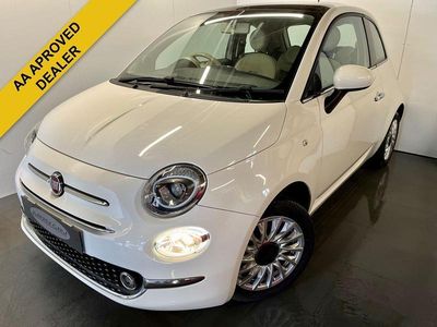 Gebraucht Fiat 500 Lounge 69 PS (50 kW) 2017 Weiß Kleinwagen