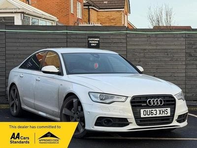 Used Audi A6 Black Edition 2013 White Sedan