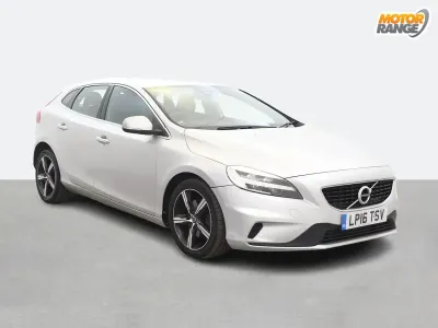 Used Volvo V40 R-Design 122 HP (89 kW) 2016 Silver Hatchback