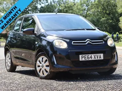 Used Citroën C1 Feel 68 HP (50 kW) 2014 Black Hatchback