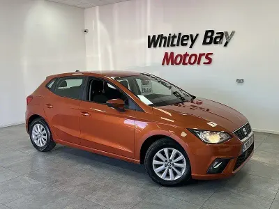 Używany Seat Ibiza SE Technology 75 KM (55 kW) 2018 Pomarańczowy Hatchback