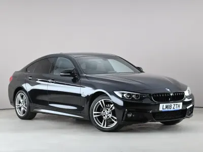 Begagnad BMW 420 M Sport 2018 Svart Sportkupé