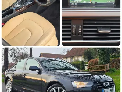 Used Audi A4 Comfort 177 HP (130 kW) 2014 Blue Sedan