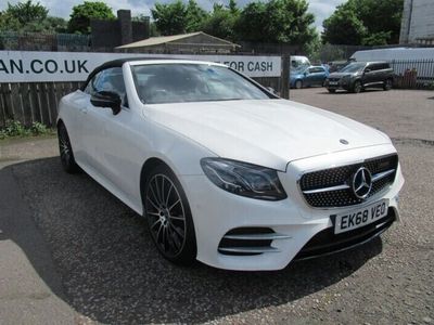 White Used 2018 Mercedes E400 AMG Line Premium Plus Cabriolet | £29,995 (A bit pricey)