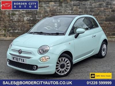 Usado Fiat 500 Lounge 69 HP (50 kW) 2018 Verde Citadino