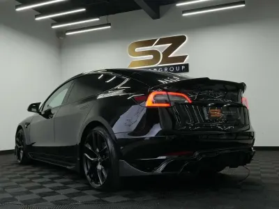 Used Tesla Model 3 Long Range AWD 366 kW (498 HP) 2020 Black Sedan