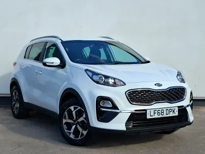 Used Kia Sportage 130 HP (95 kW) 2018 White SUV