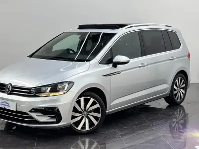 Used VW Touran R-line 147 HP (108 kW) 2017 Silver MPV