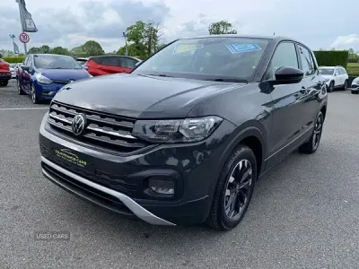 Used VW T-Cross S 95 HP (69 kW) 2021 Grey SUV