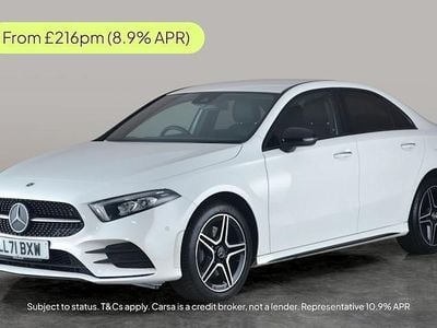 White Used 2021 Mercedes A250 AMG Line Premium Sedan | £15,937 (Good price)