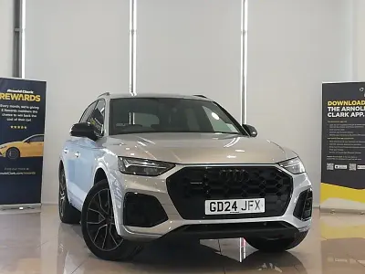 Used Audi Q5 Black Edition 204 HP (150 kW) 2024 Silver SUV
