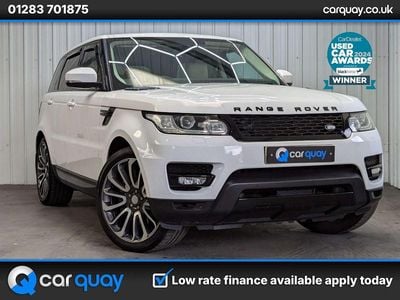 White Used 2016 Land Rover Range Rover Sport HSE SUV | £16,495 (Fair price)
