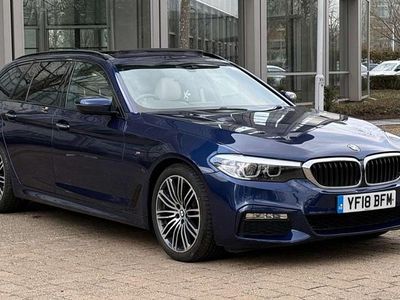 Used BMW 520 M Sport 2018 Blue Estate